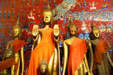 Buddha statues in Wat Xieng, MJ Prototype / Shutterstock.com Buddha statues in Wat Xieng, MJ Prototype / Shutterstock.com
