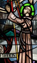 Stained glass St. Francis of Assisi, Nancy Bauer / Shutterstock.com Stained glass St. Francis of Assisi, Nancy Bauer / Shutterstock.com