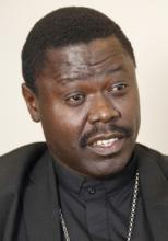 Bishop Nestor-Desire Nongo Aziagbia of Bossangoa, Central African Republic. Photo: Bob Roller, via Catholic News Service / RNS