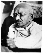 Mahatma Gandhi, the Indian political liberator, was assassinated in 1948. Photo via RNS.