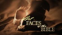Still photograph of “Lost Faces of the Bible” Title Graphic. Photo courtesy of AP Faces Ltd.