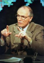 Bob Jones University President Bob Jones III on CNN’s Larry King Live in 2000. Image via RNS/Reuters. Bob Jones University President Bob Jones III on CNN’s Larry King Live in 2000. I