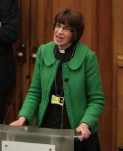 Rachel Treweek, the archdeacon of Hackney. Photo courtesy of REUTERS / Yui Mok / Pool / RNS Photo courtesy of REUTERS / Yui Mok / Pool / RNS