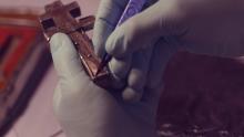 Wood from an Irish church — a relic of the Cross? Image courtesy RNS/CNN. Wood from an Irish church — a relic of the Cross? Image courtesy RNS/CNN.