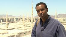Rageh Omaar retraces the footsteps of the prophet in PBS’ “Life of Muhammad.” Photo via RNS/PBS. Rageh Omaar retraces the footsteps of the prophet in PBS’ “Life of Muhammad.” Ph