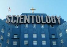 Church of Scientology "Big Blue" building in Los Angeles. RNS photo by Pictorial Evidence via Wikimedia Commons RNS photo by Pictorial Evidence via Wikimedia Commons