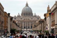 View down Via della Conciliazione to St. Peter’s Basilica in Rome. Photo via Jimmy Harris / Flickr / RNS Photo via Jimmy Harris / Flickr / RNS