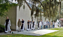 The monks of Mepkin Abbey. Photo courtesy RNS. Photo courtesy RNS.