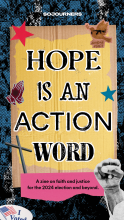 Hope is an Action Word Zine Cover artwork