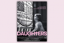 Cover of For Our Daughters, a documentary on the evangelical church protecting abusive men.