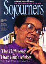 Sojourners Magazine April 1994