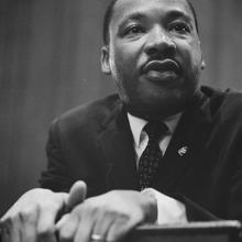 Dr. Martin Luther King, Jr., in 1964. Image via Wiki Commons http://bit.ly/zBt6dr Dr. Martin Luther King, Jr., in 1964. Via Wiki Commons http://bit.ly/zBt6dr