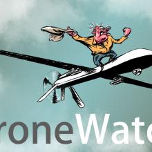 Drone Watch. Image by Kurt Lightner for Sojourners. 