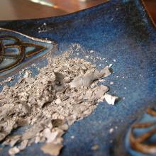 Ash Wednesday ashes. Image via Wylio, http://bit.ly/zWZxhw. Ash Wednesday ashes. Image via Wylio, http://bit.ly/zWZxhw.