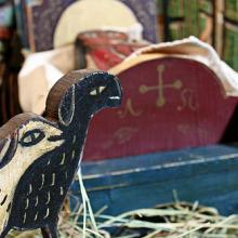 "Away in a manger" at the Holy Cross Monastery, NY. Via Wylio: http://bit.ly/rRaH5G Image via Wylio: http://bit.ly/rRaH5G