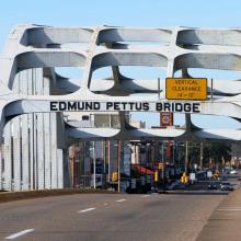 Edmund Pettus Bridge in Selma, Ala. Edmund Pettus Bridge in Selma, Ala.