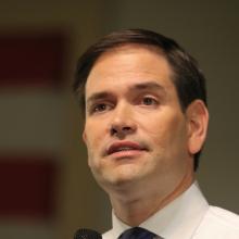 Marco Rubio in Iowa. Marco Rubio in Iowa.