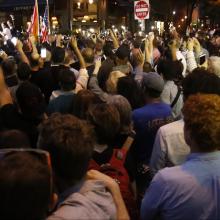 Vigil in front of the Stonewall Inn in New York City for the victims of the Pulse Nightclub shooting Vigil in front of the Stonewall Inn in New York City for the victims of the Pulse Nightclub shooting