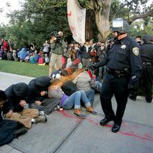 UC Davis student photojournalist Brian Nguyen's iconic photograph via The California Aggie http://bit.ly/t6DP3R UC Davis student photojournalist Brian Nguyen's iconic photograph via The Califo